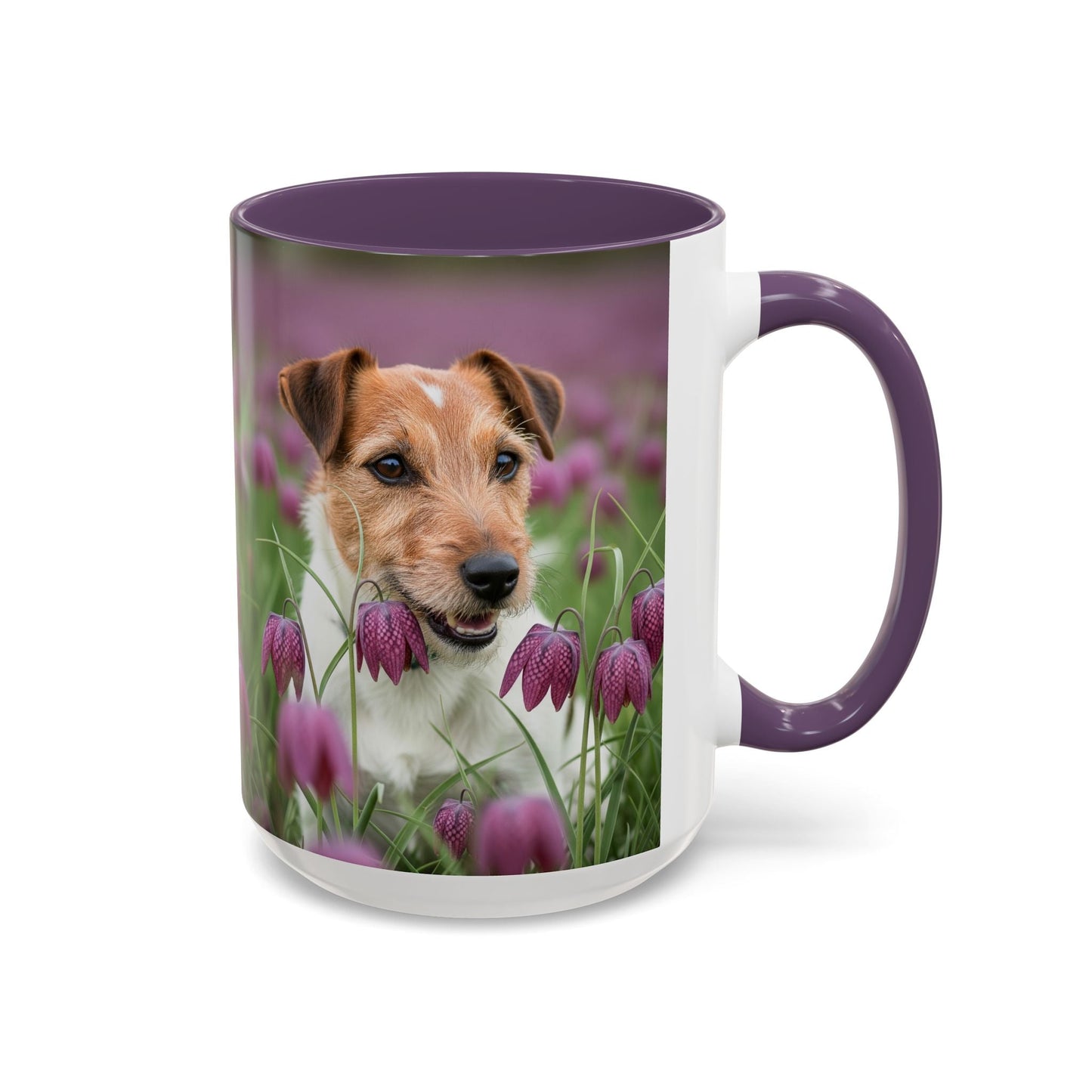 Keramiktasse mit Hunderassen-Motiv – 11 oz & 15 oz
