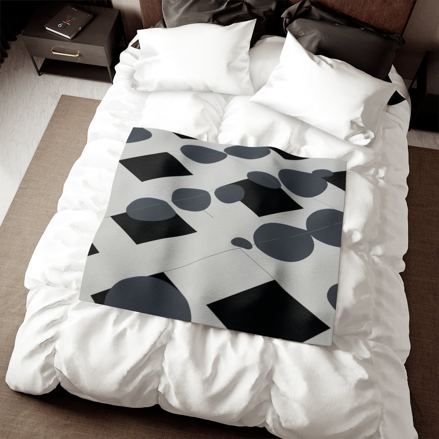 Sweatshirt Blanket – Plush Fleece Throw, 2 Size Options