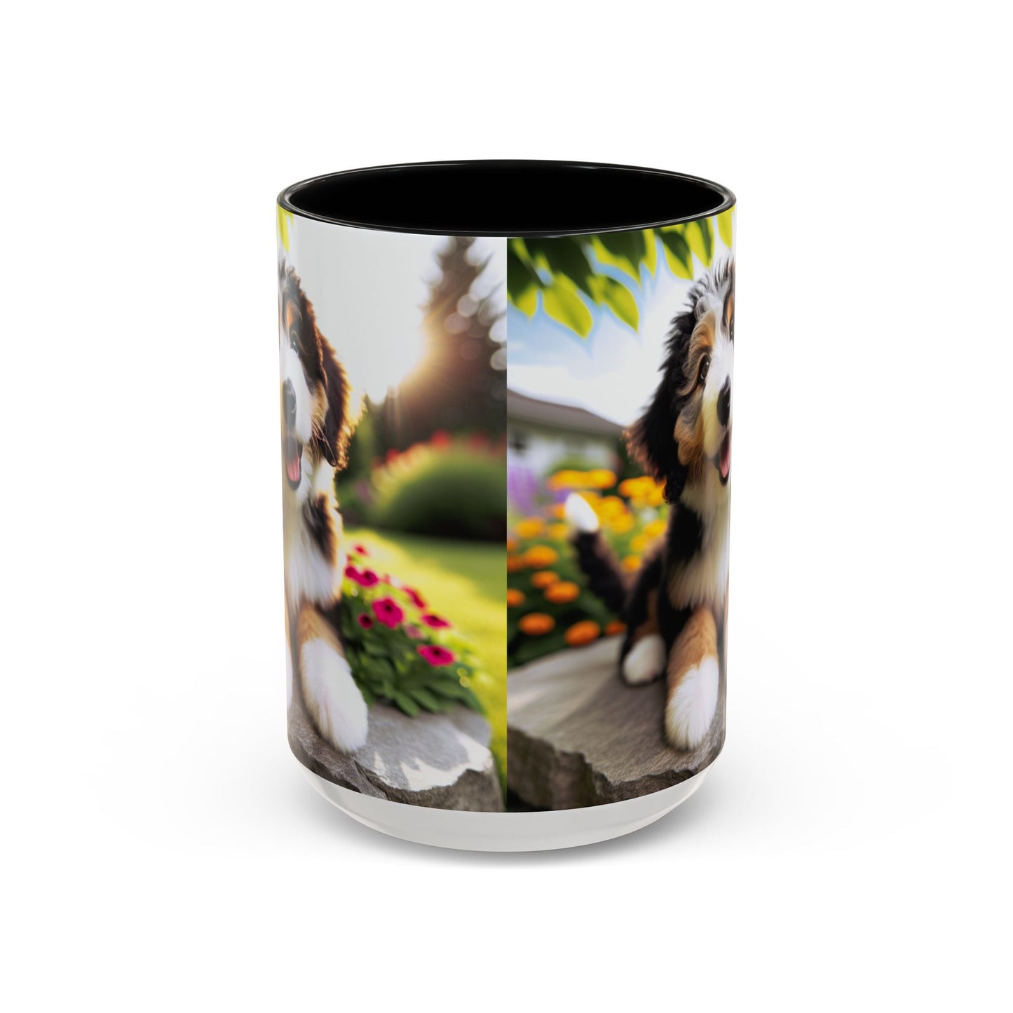 Keramiktasse mit Hunderassen-Motiv – 11 oz & 15 oz