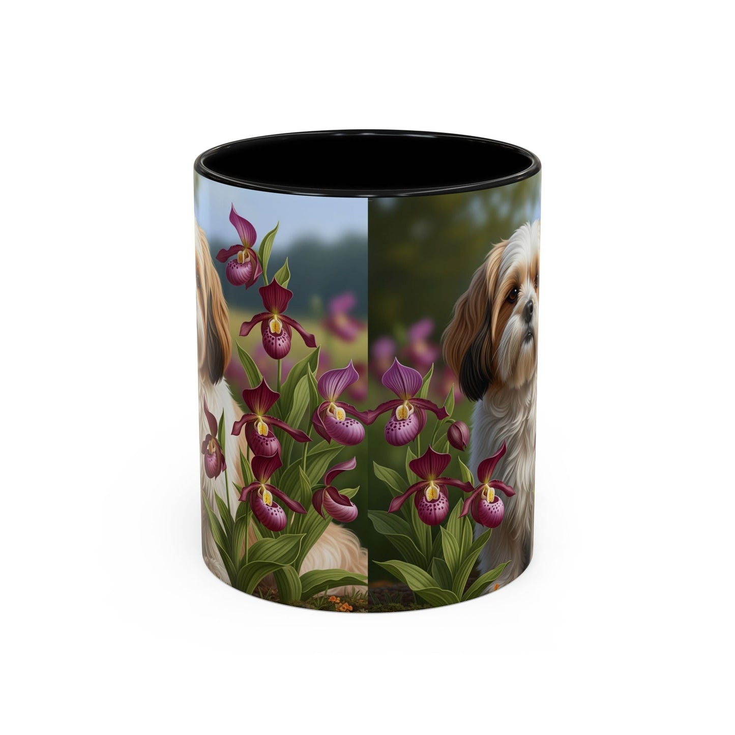 Keramiktasse mit Hunderassen-Motiv – 11 oz & 15 oz