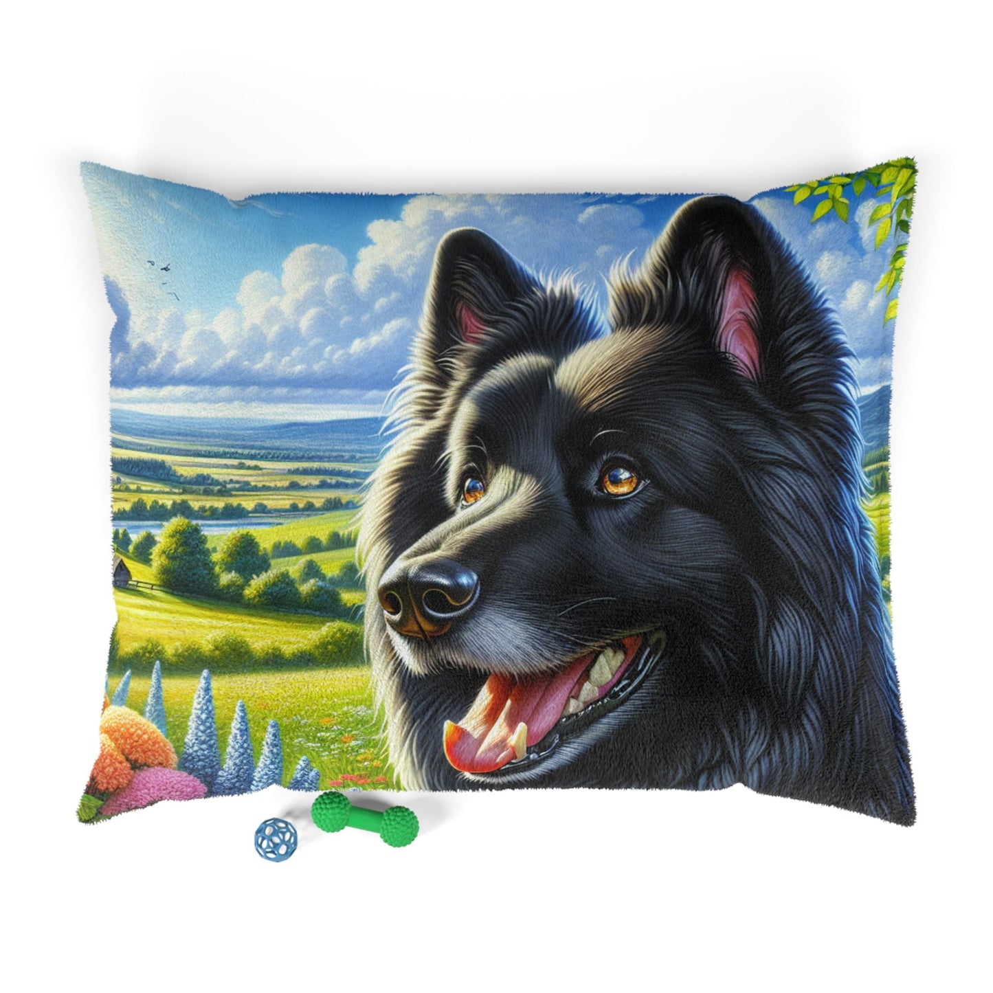 Pet Bed – Plush Dog Bed, 3 Size Options