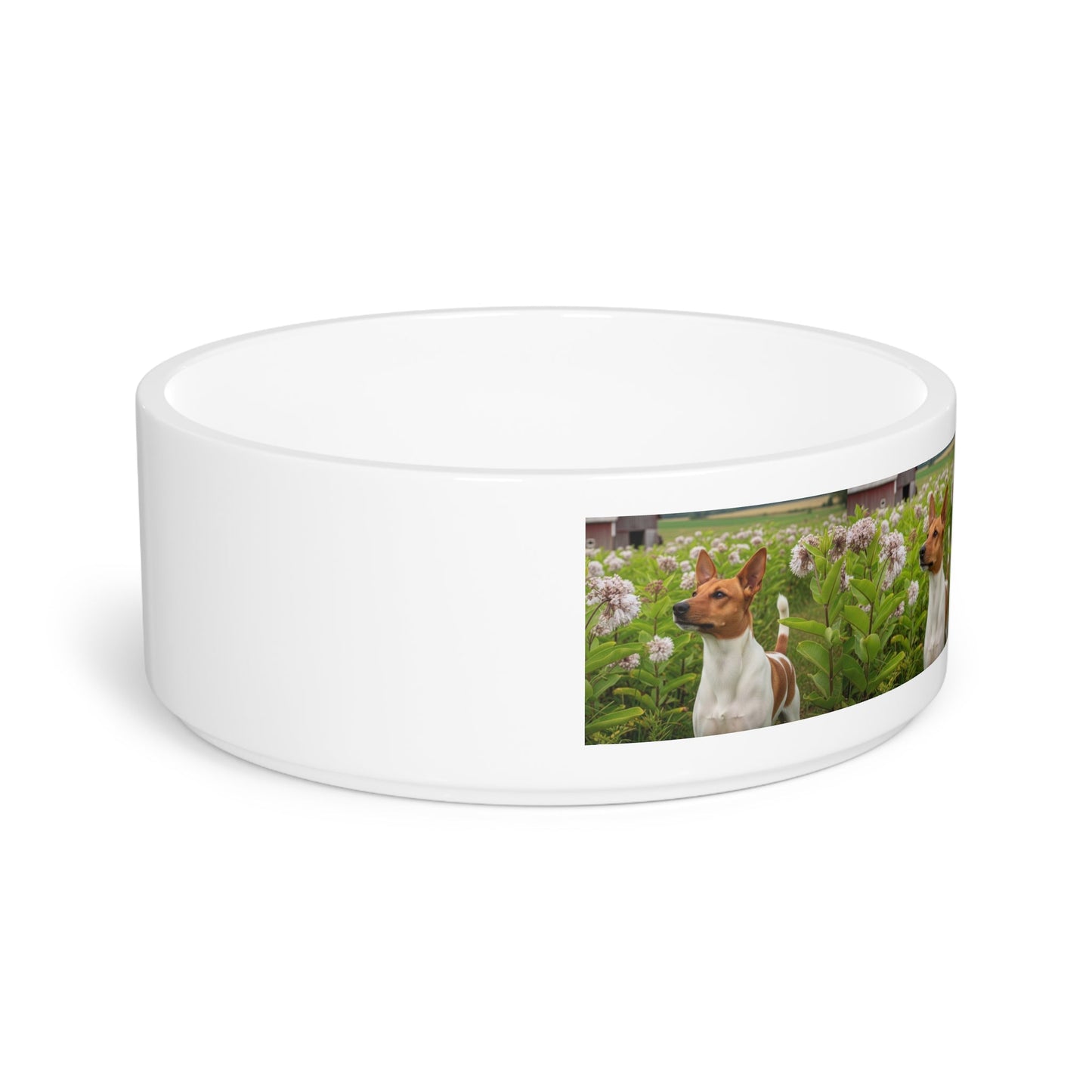 Ceramic Pet Bowl – 16 oz Dog Feeding Bowl
