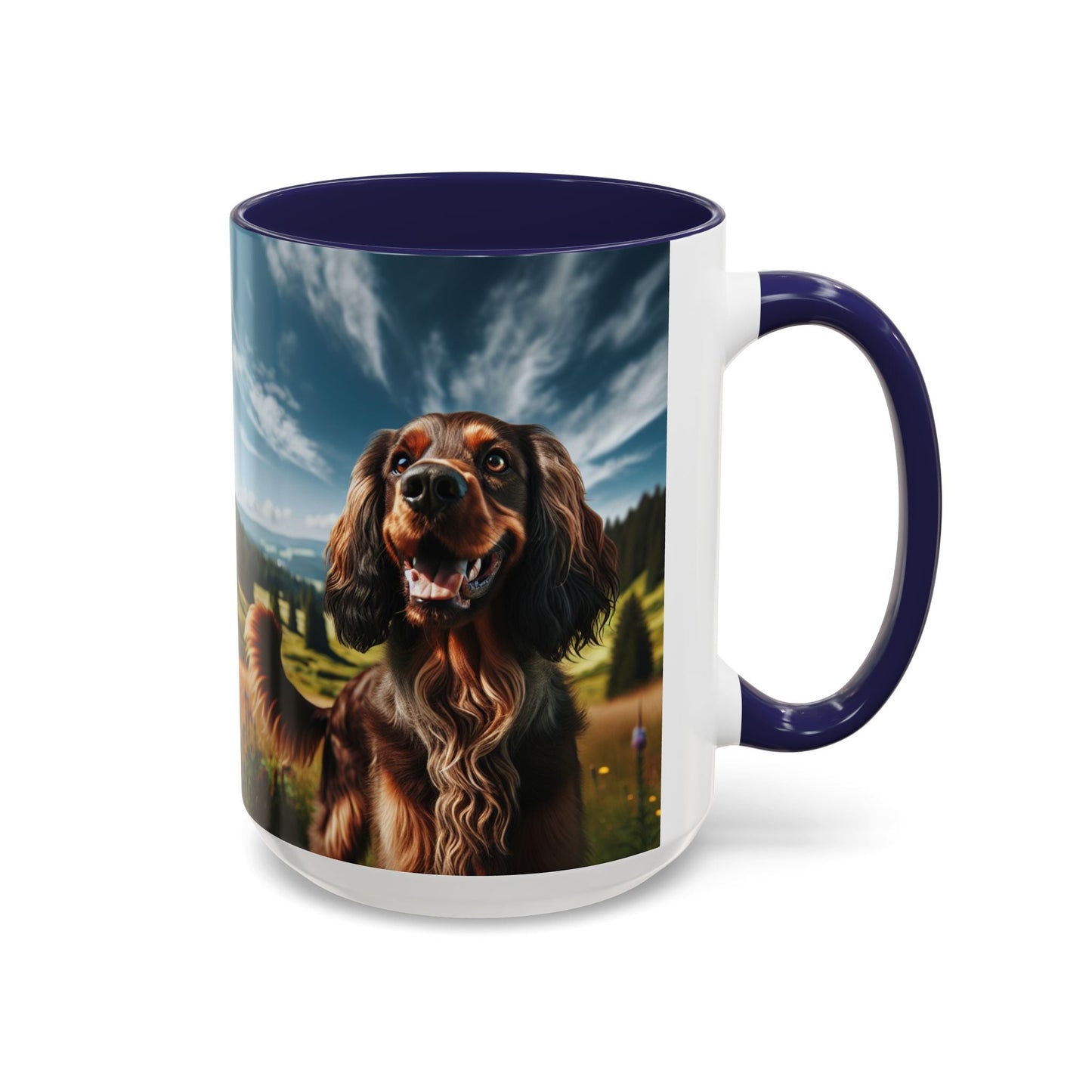 Keramiktasse mit Hunderassen-Motiv – 11 oz & 15 oz