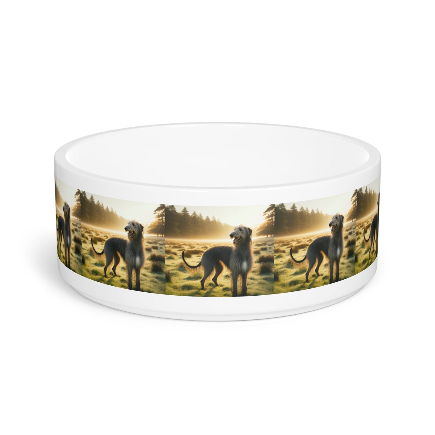 Ceramic Pet Bowl – 16 oz Dog Feeding Bowl