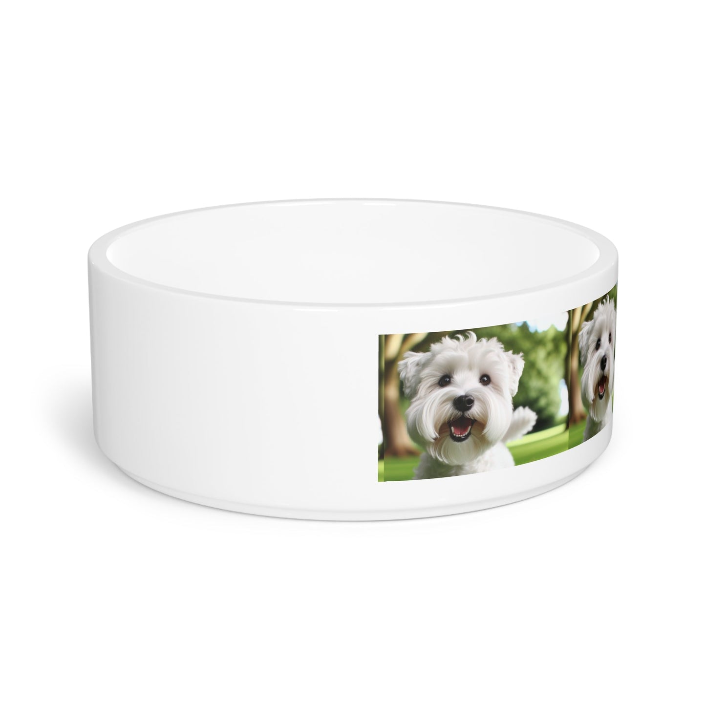 Ceramic Pet Bowl – 16 oz Dog Feeding Bowl