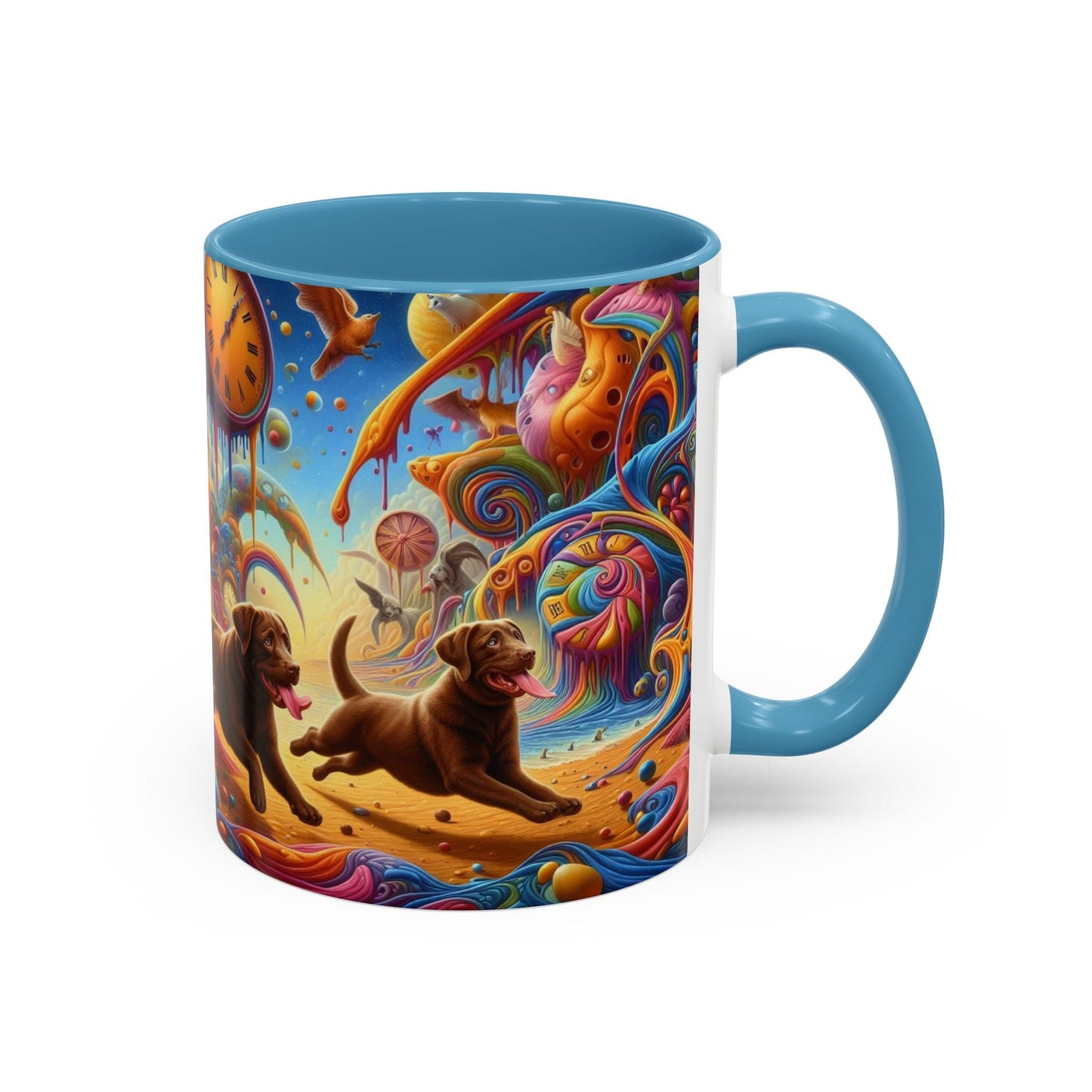 Keramiktasse mit Hunderassen-Motiv – 11 oz & 15 oz