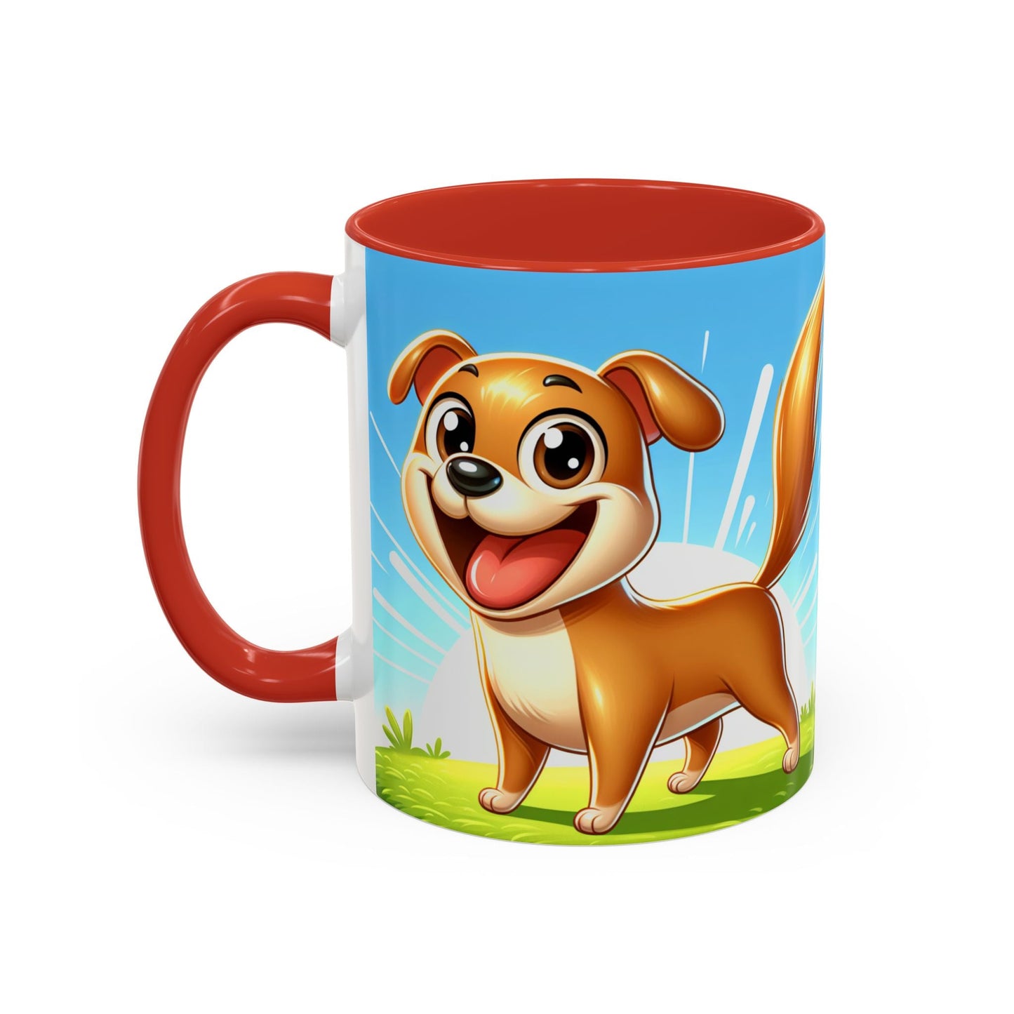 Keramiktasse mit Hunderassen-Motiv – 11 oz & 15 oz