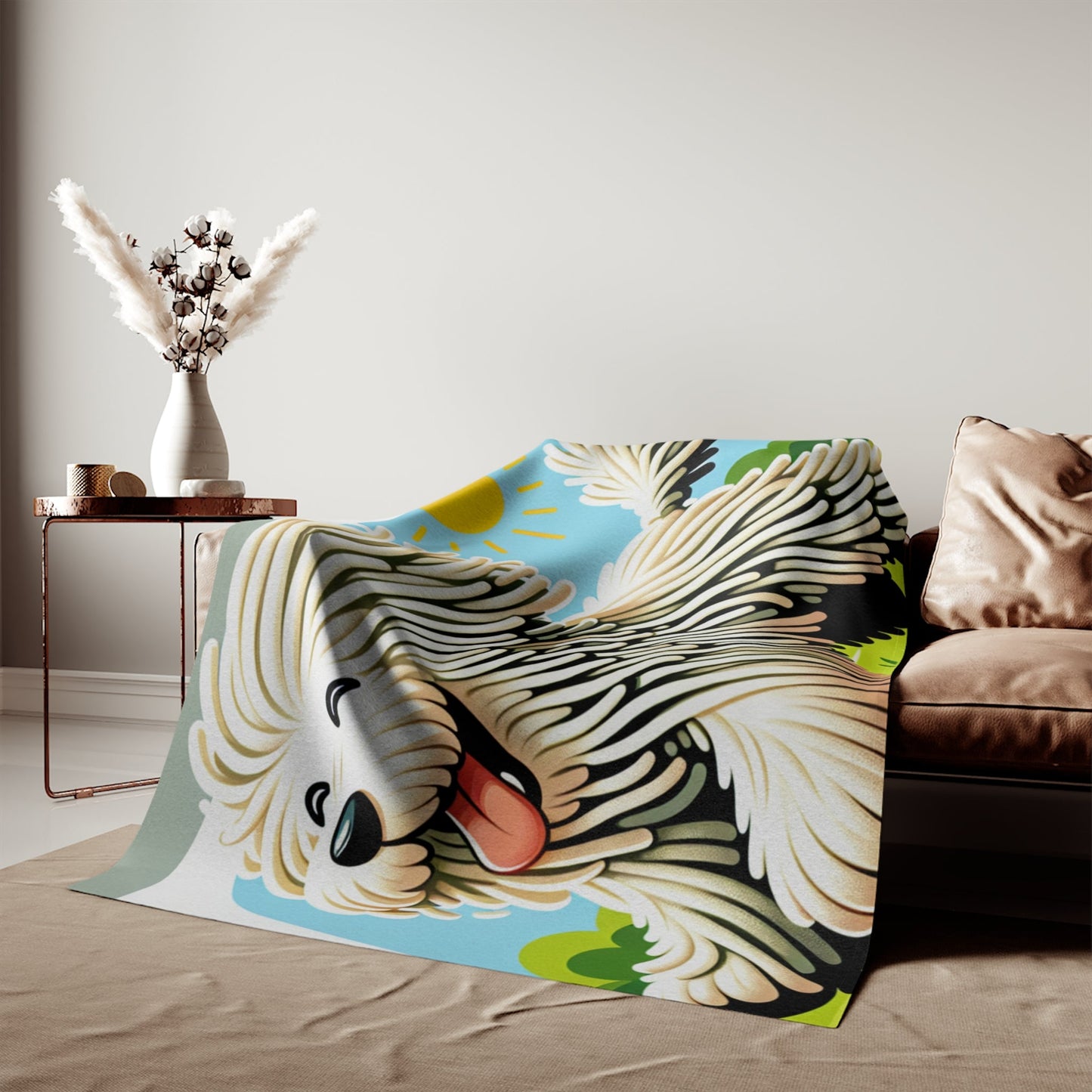 Sweatshirt Blanket – Plush Fleece Throw, 2 Size Options