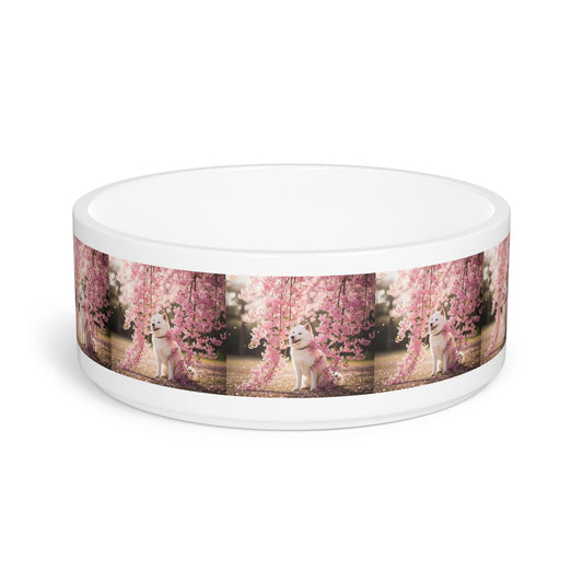 Ceramic Pet Bowl – 16 oz Dog Feeding Bowl