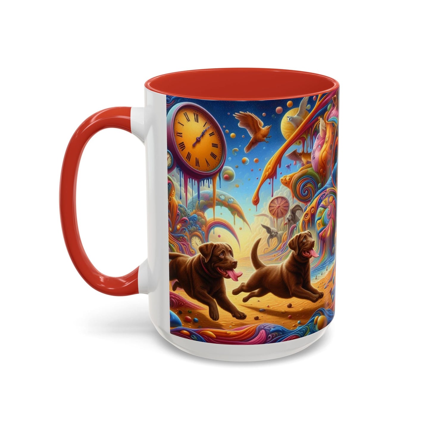 Keramiktasse mit Hunderassen-Motiv – 11 oz & 15 oz
