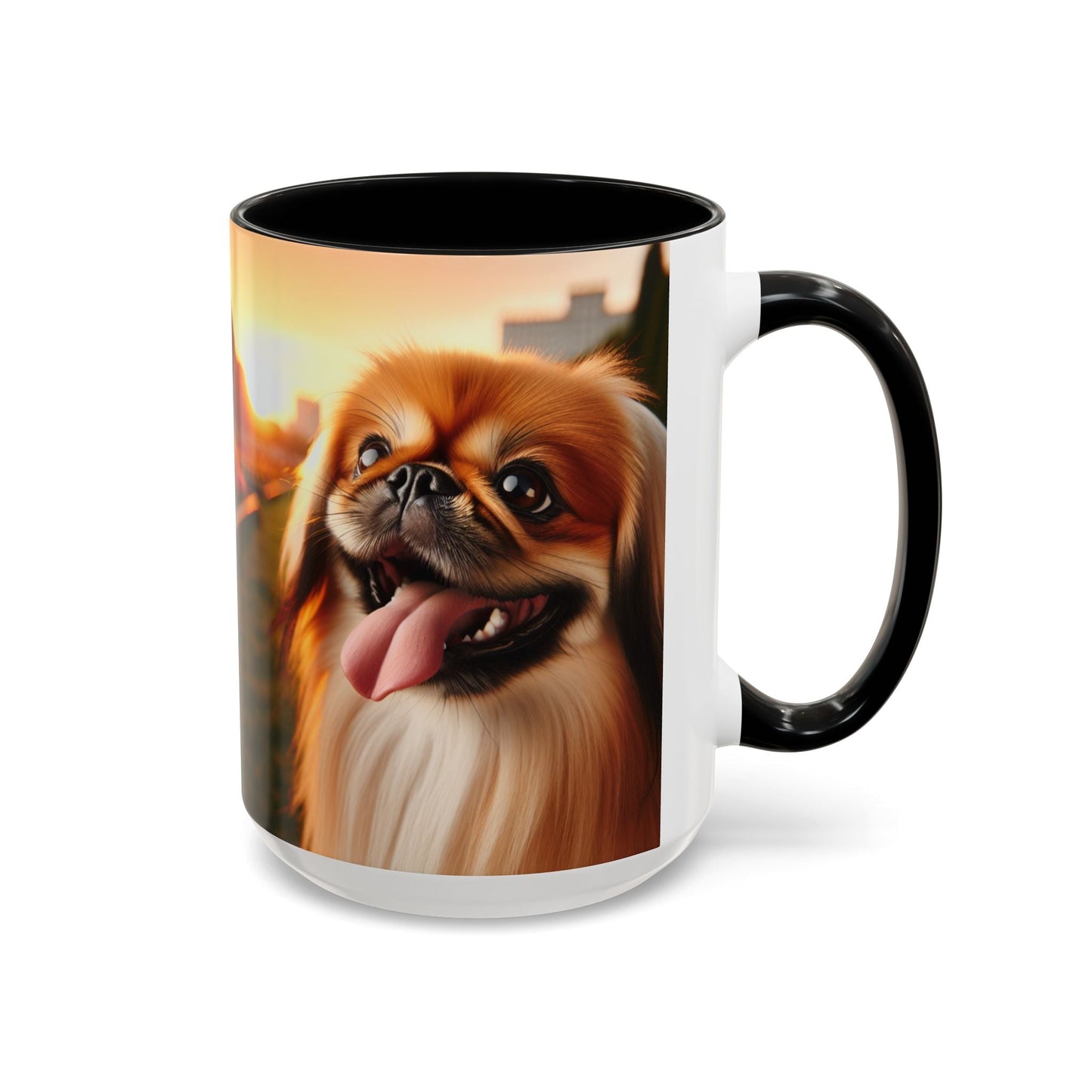 Keramiktasse mit Hunderassen-Motiv – 11 oz & 15 oz