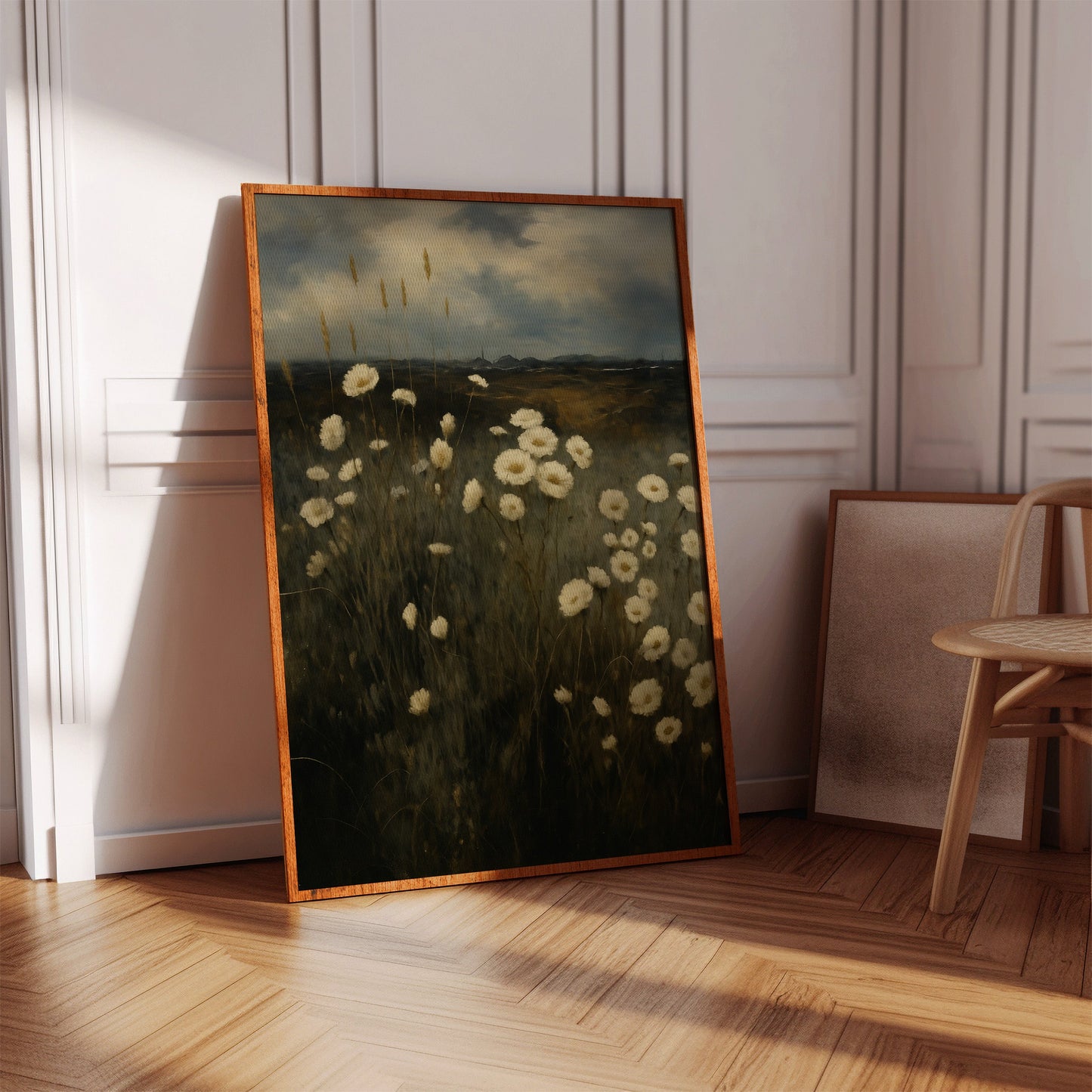 Flüstern der Wildblumen in der Abenddämmerung