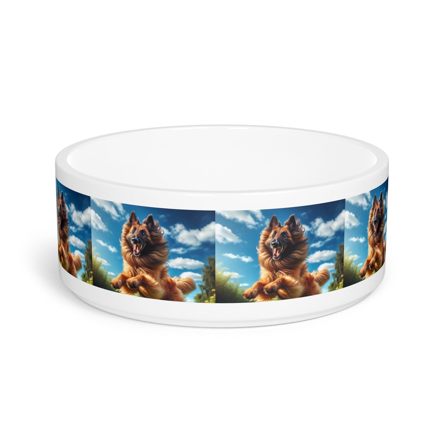 Ceramic Pet Bowl – 16 oz Dog Feeding Bowl