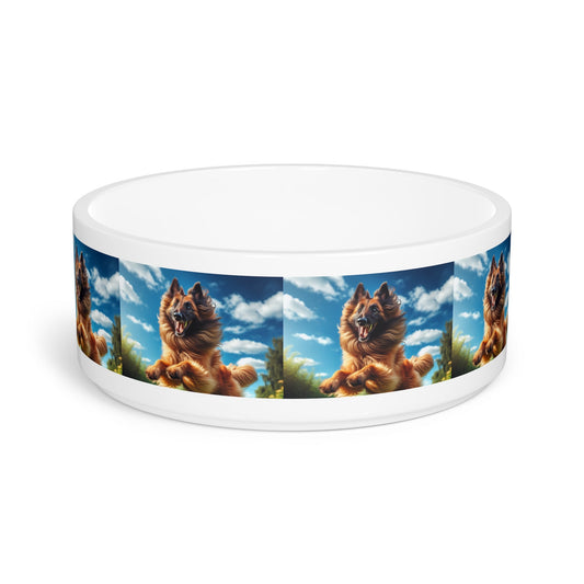 Ceramic Pet Bowl – 16 oz Dog Feeding Bowl