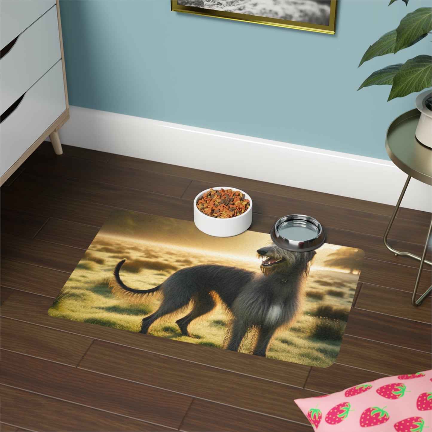 Non-Slip Pet Food Mat – Waterproof Feeding Mat for Dogs