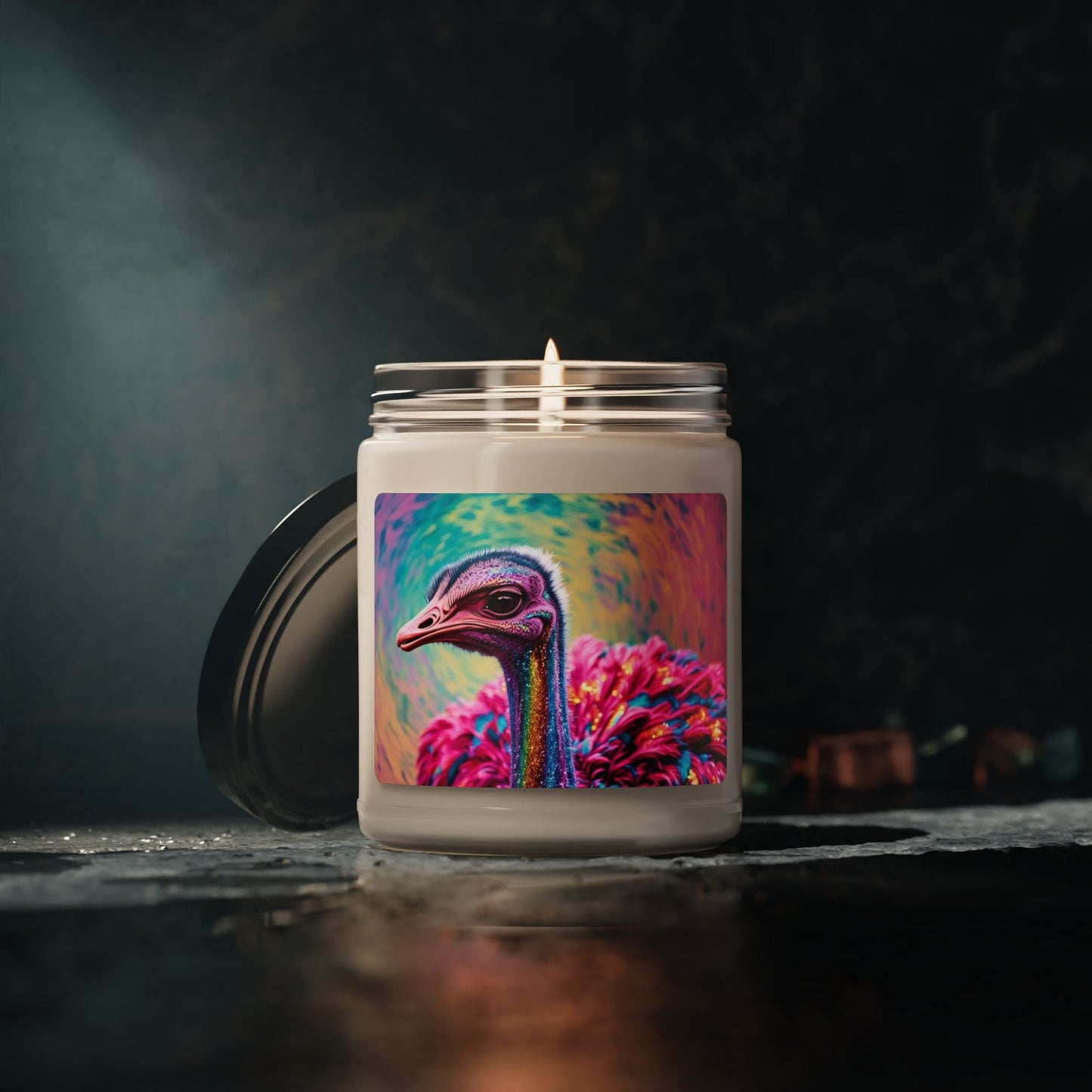 Bougie en cire de soja – Bougie parfumée en pot