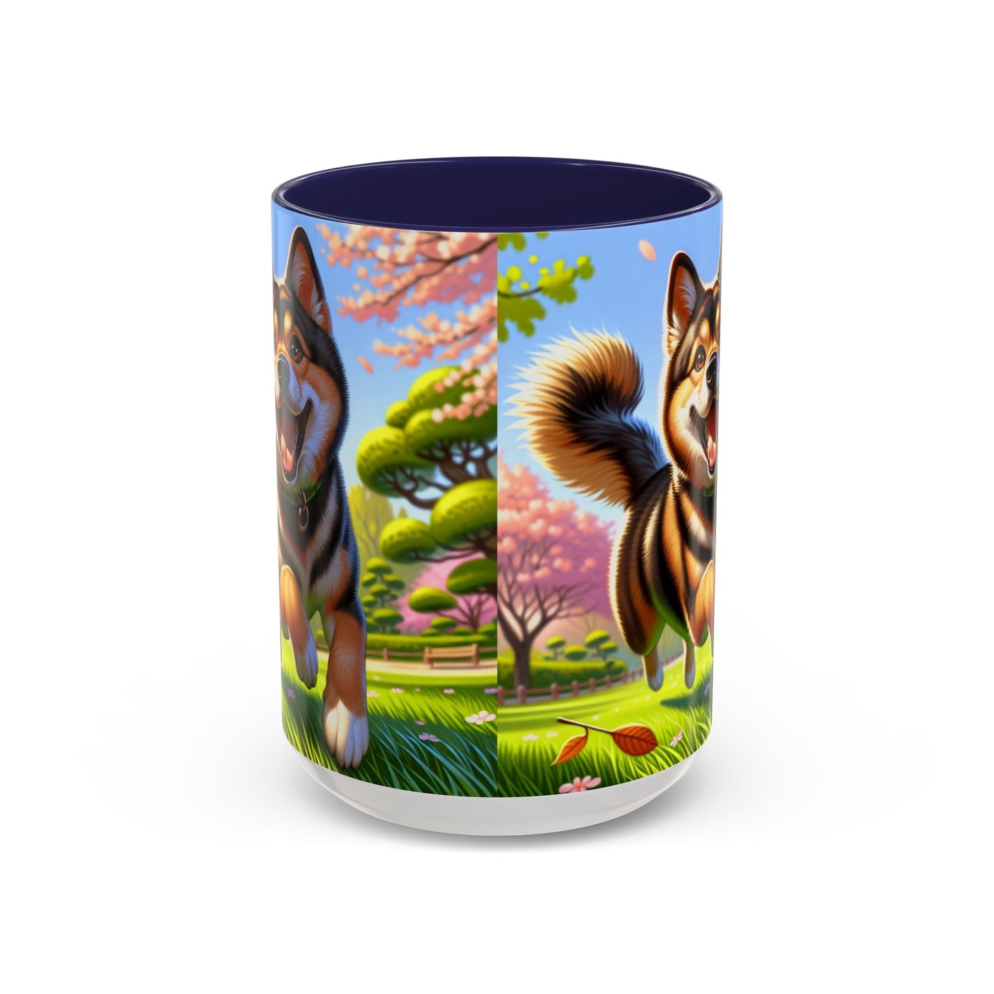 Keramiktasse mit Hunderassen-Motiv – 11 oz & 15 oz