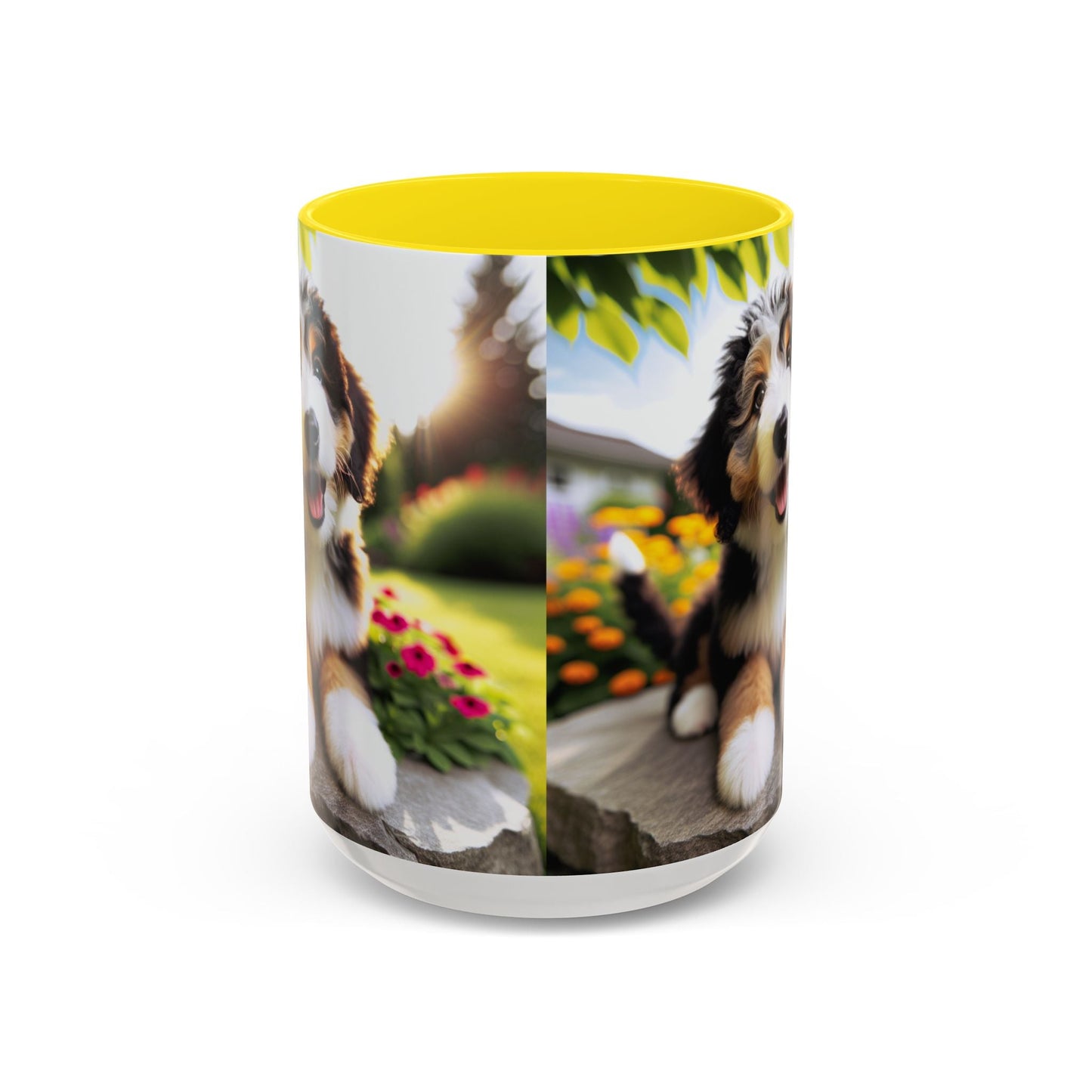 Keramiktasse mit Hunderassen-Motiv – 11 oz & 15 oz