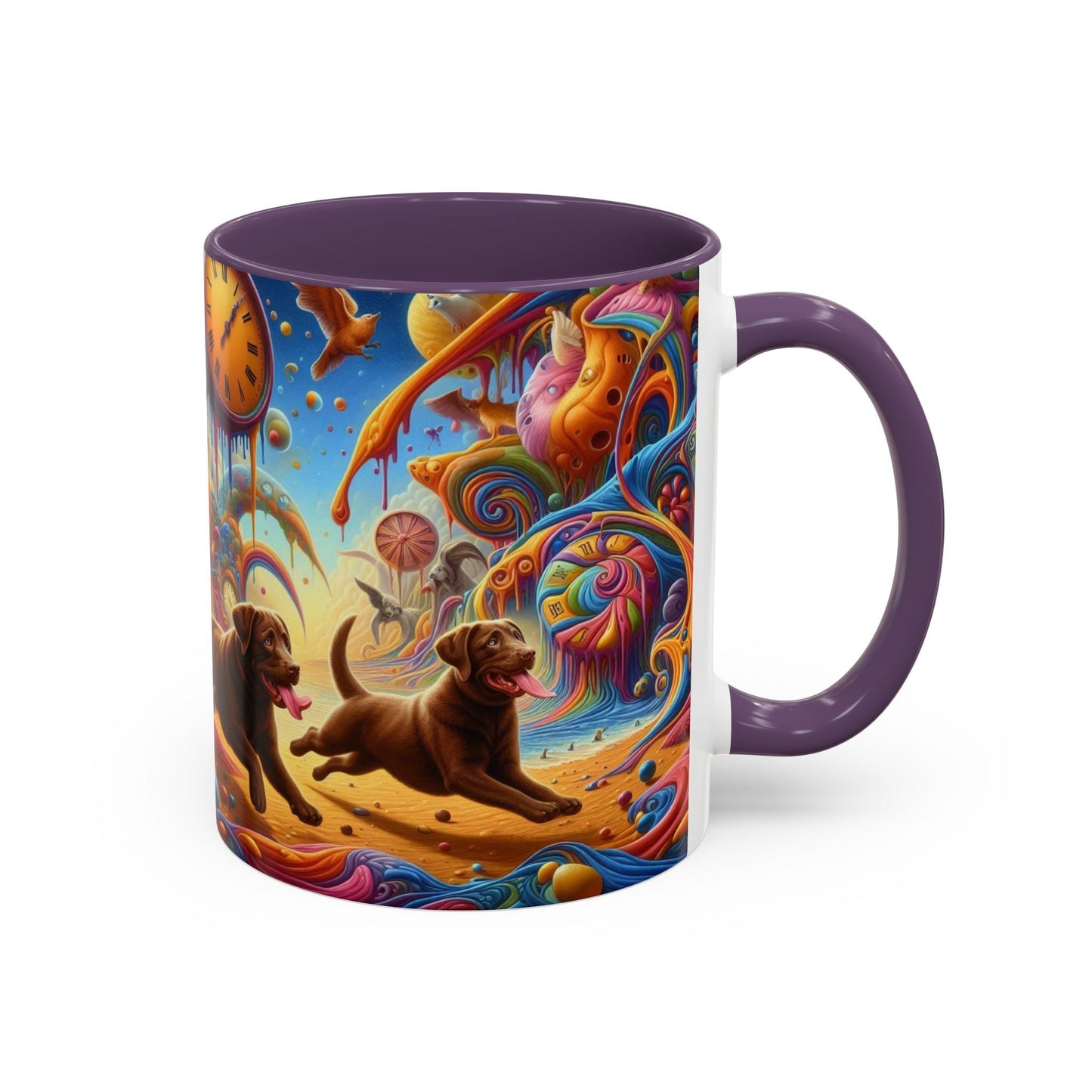 Keramiktasse mit Hunderassen-Motiv – 11 oz & 15 oz
