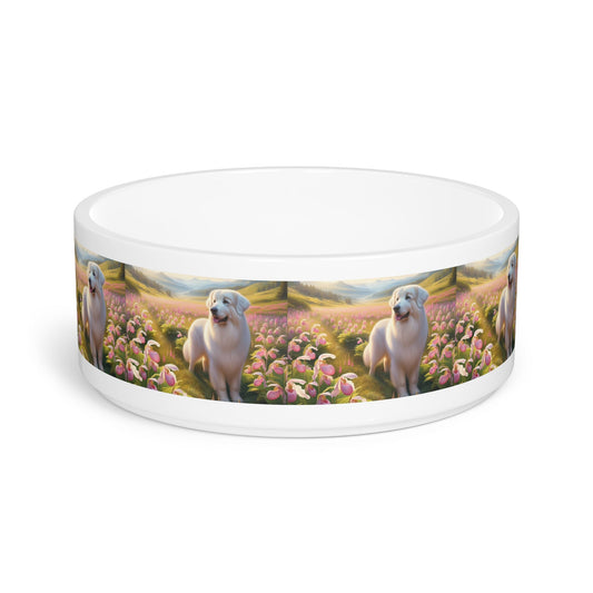 Ceramic Pet Bowl – 16 oz Dog Feeding Bowl