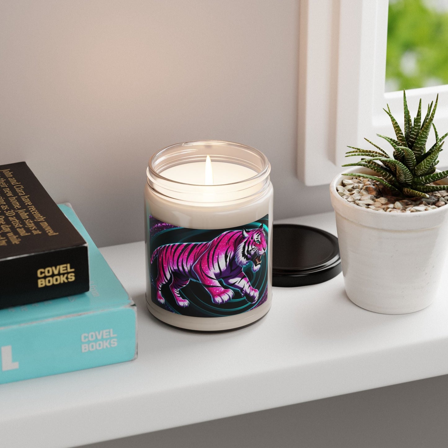 Bougie en cire de soja – Bougie parfumée en pot