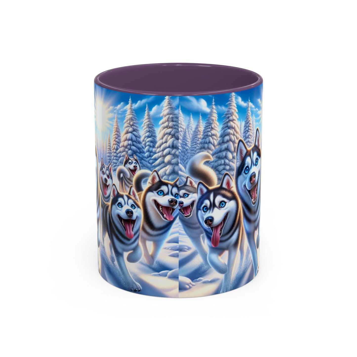 Keramiktasse mit Hunderassen-Motiv – 11 oz & 15 oz