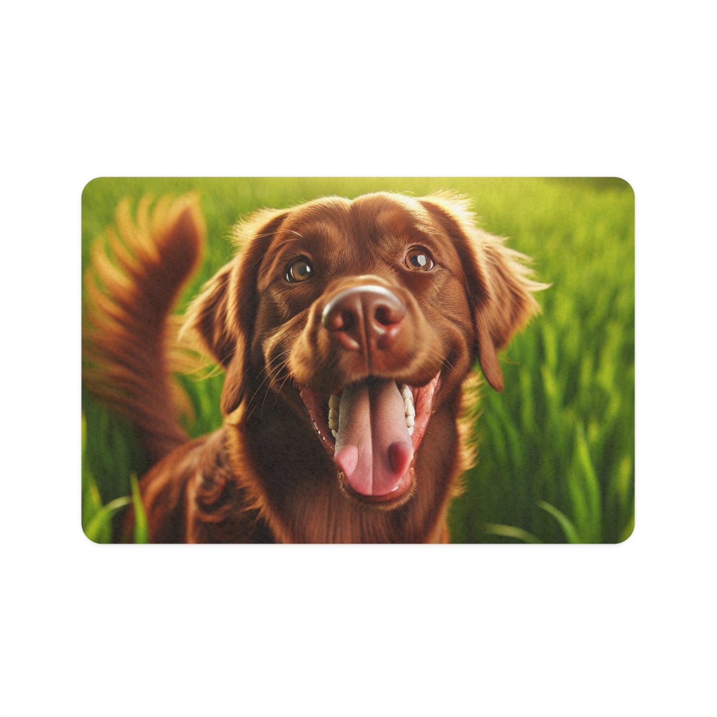 Non-Slip Pet Food Mat – Waterproof Feeding Mat for Dogs