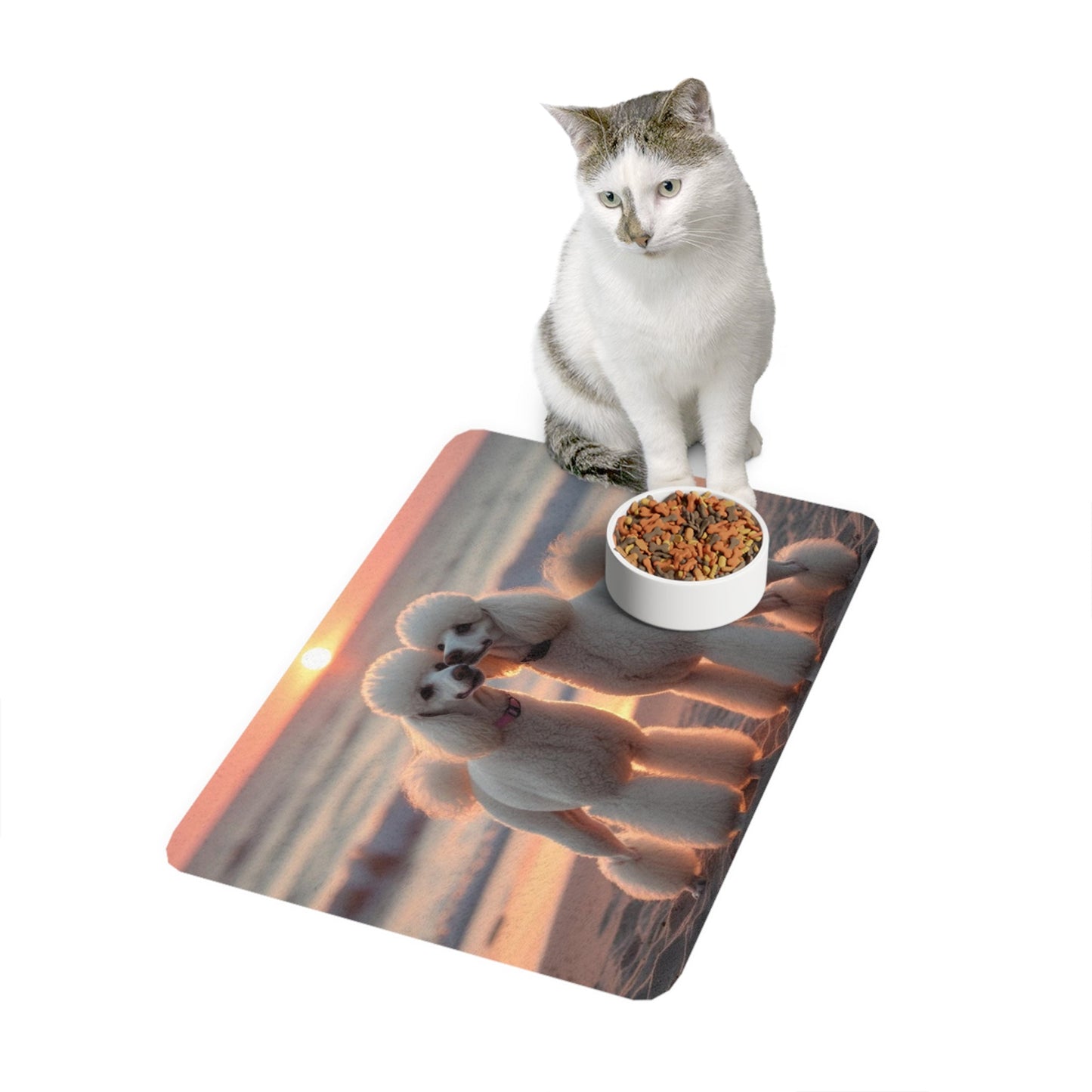 Non-Slip Pet Food Mat – Waterproof Feeding Mat for Dogs