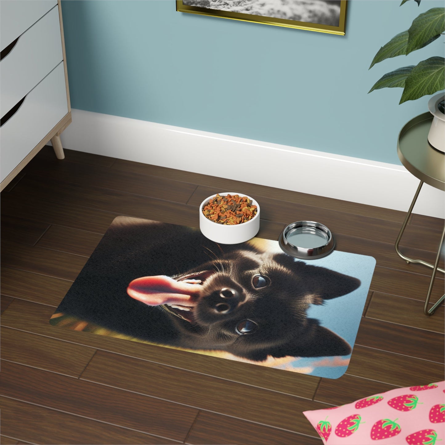 Non-Slip Pet Food Mat – Waterproof Feeding Mat for Dogs