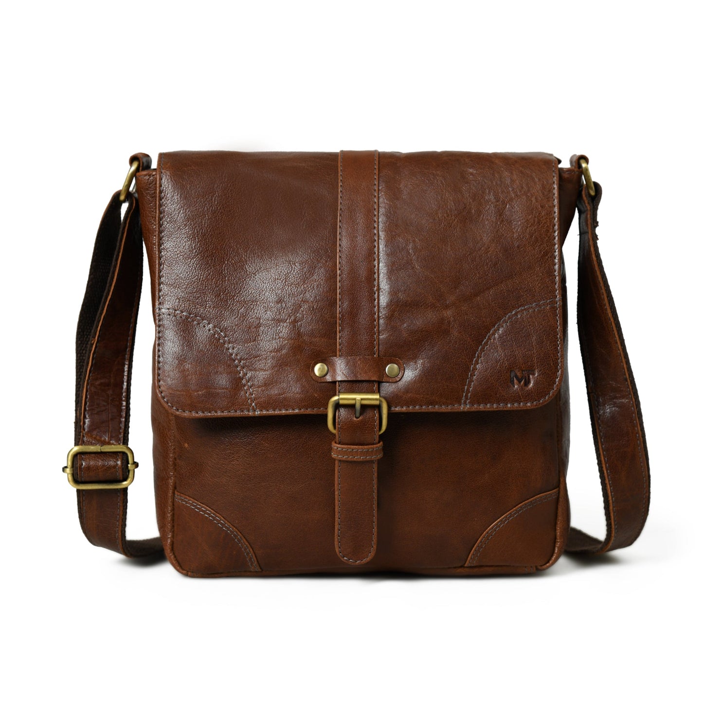 Leder-Unisex-Slingbag für den Alltag