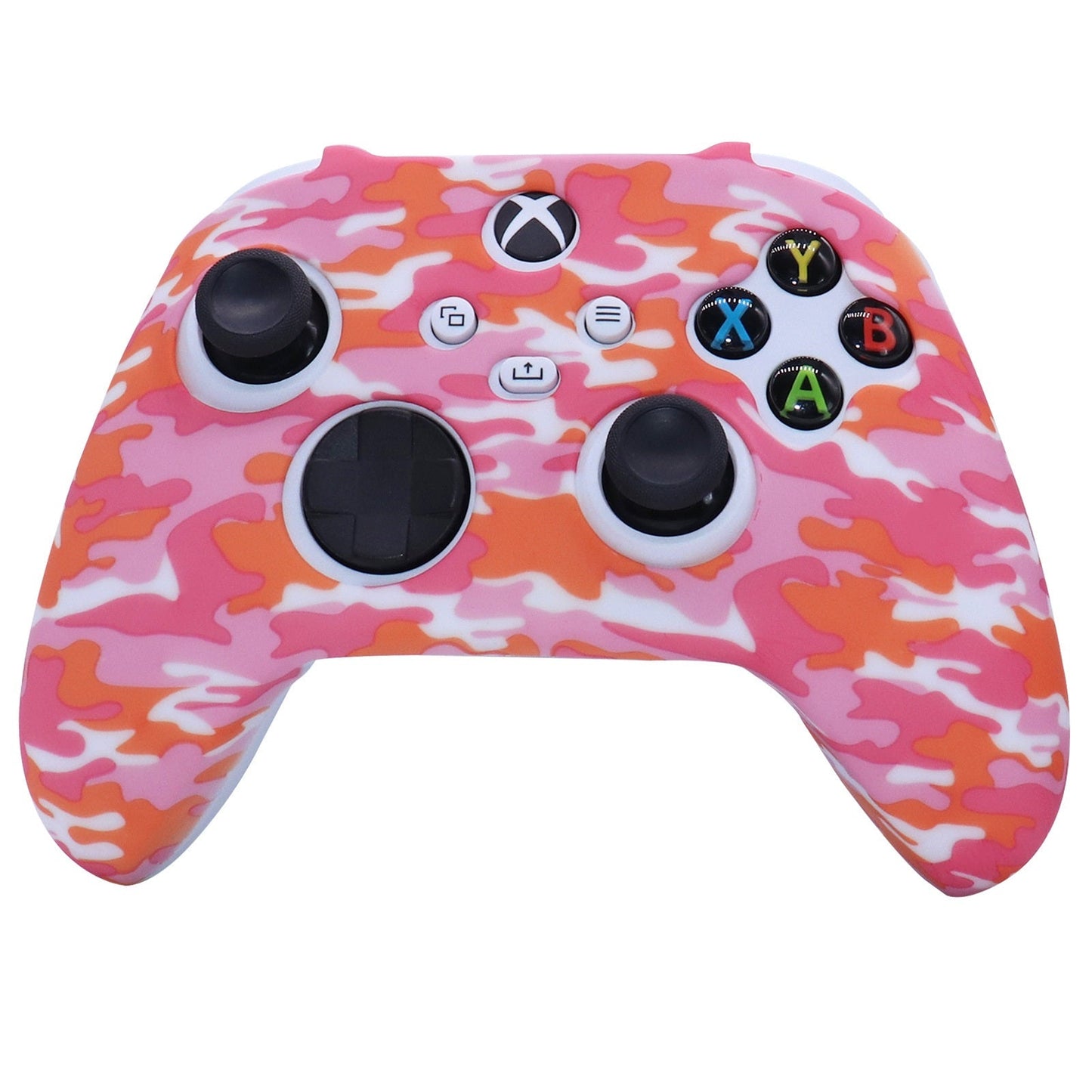 New Camouflage Silicone Gamepad Cover+2 Joystick Caps For Controller Silicone Cover Skins Protector Case Accessories For Wireless/Wired Gamepad Joystick