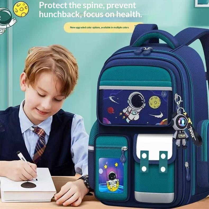 School Bag For Boys Spine Protecting Lightweight And Ultra Lightweight Backpack With Large Capacity