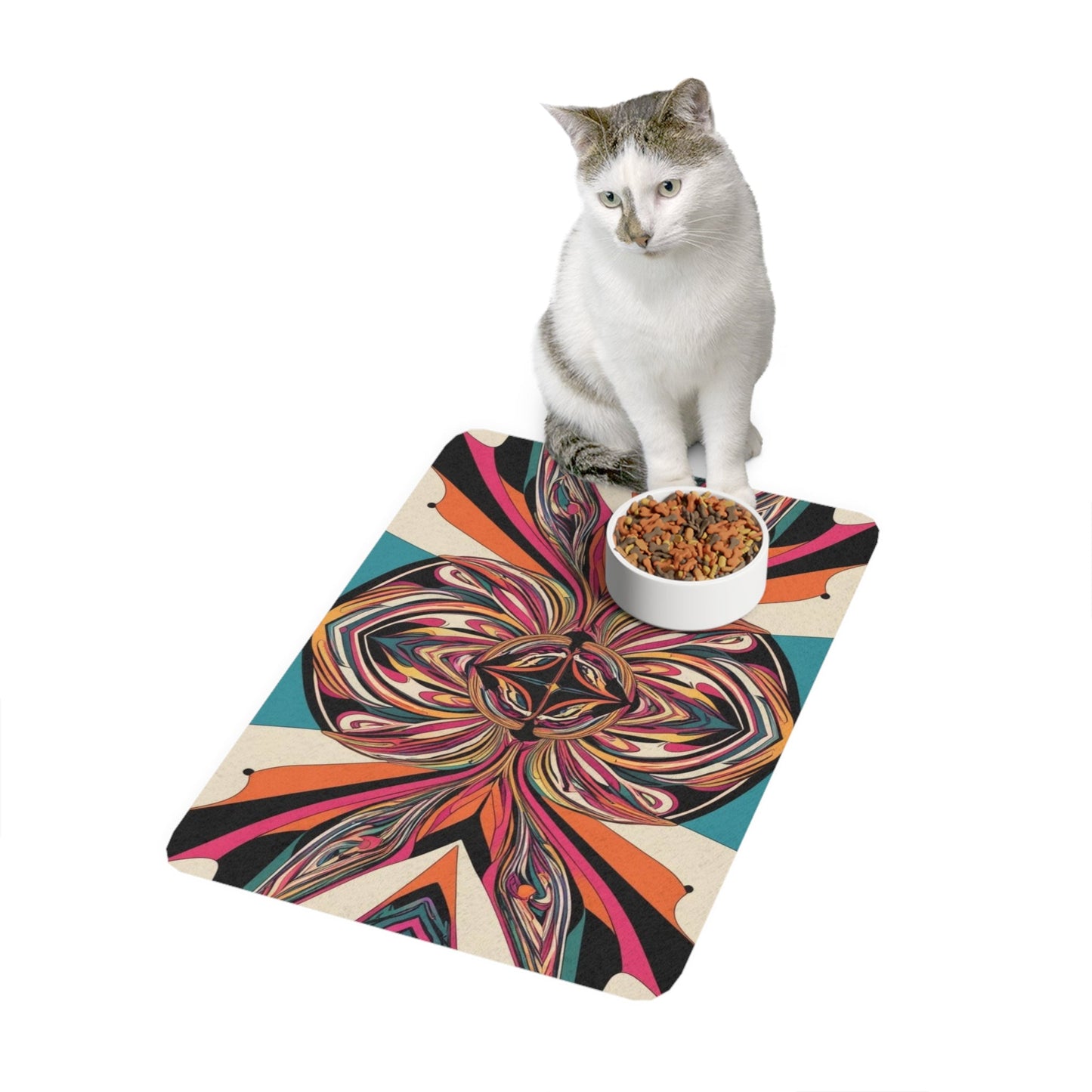 Non-Slip Pet Food Mat – Waterproof Feeding Mat for Dogs