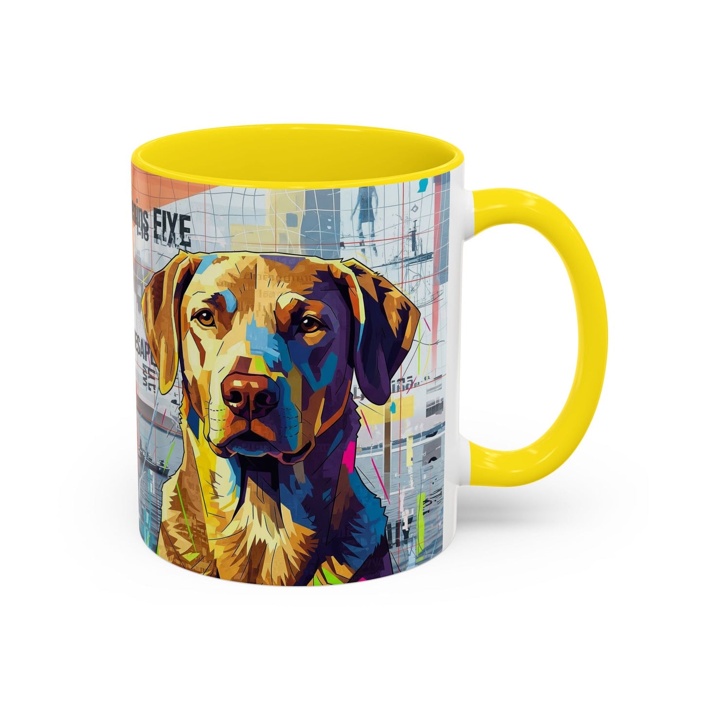 Keramiktasse mit Hunderassen-Motiv – 11 oz & 15 oz