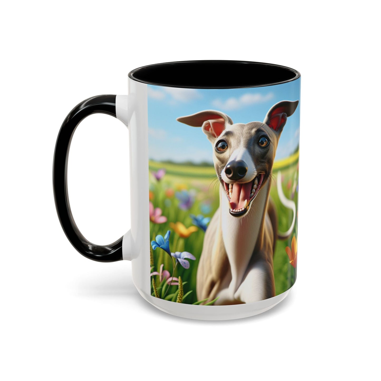 Keramiktasse mit Hunderassen-Motiv – 11 oz & 15 oz