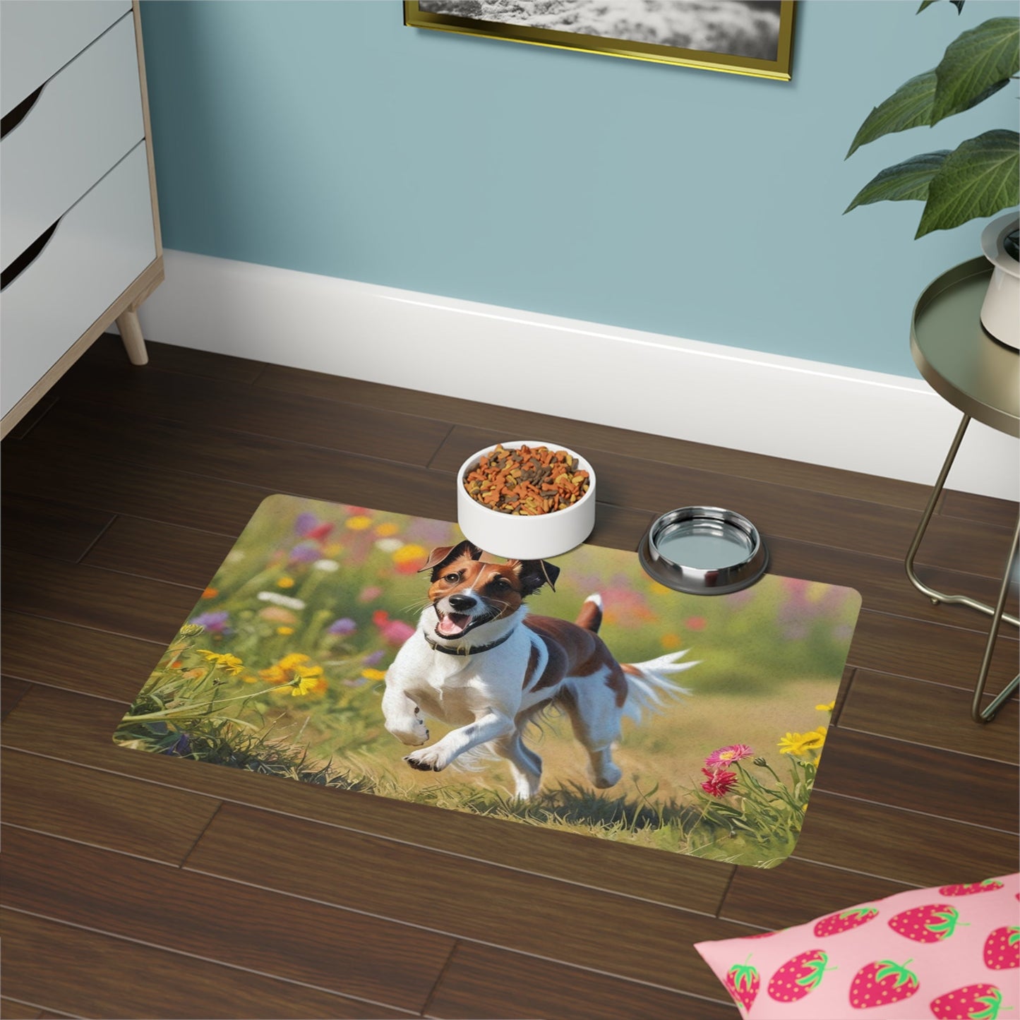 Non-Slip Pet Food Mat – Waterproof Feeding Mat for Dogs
