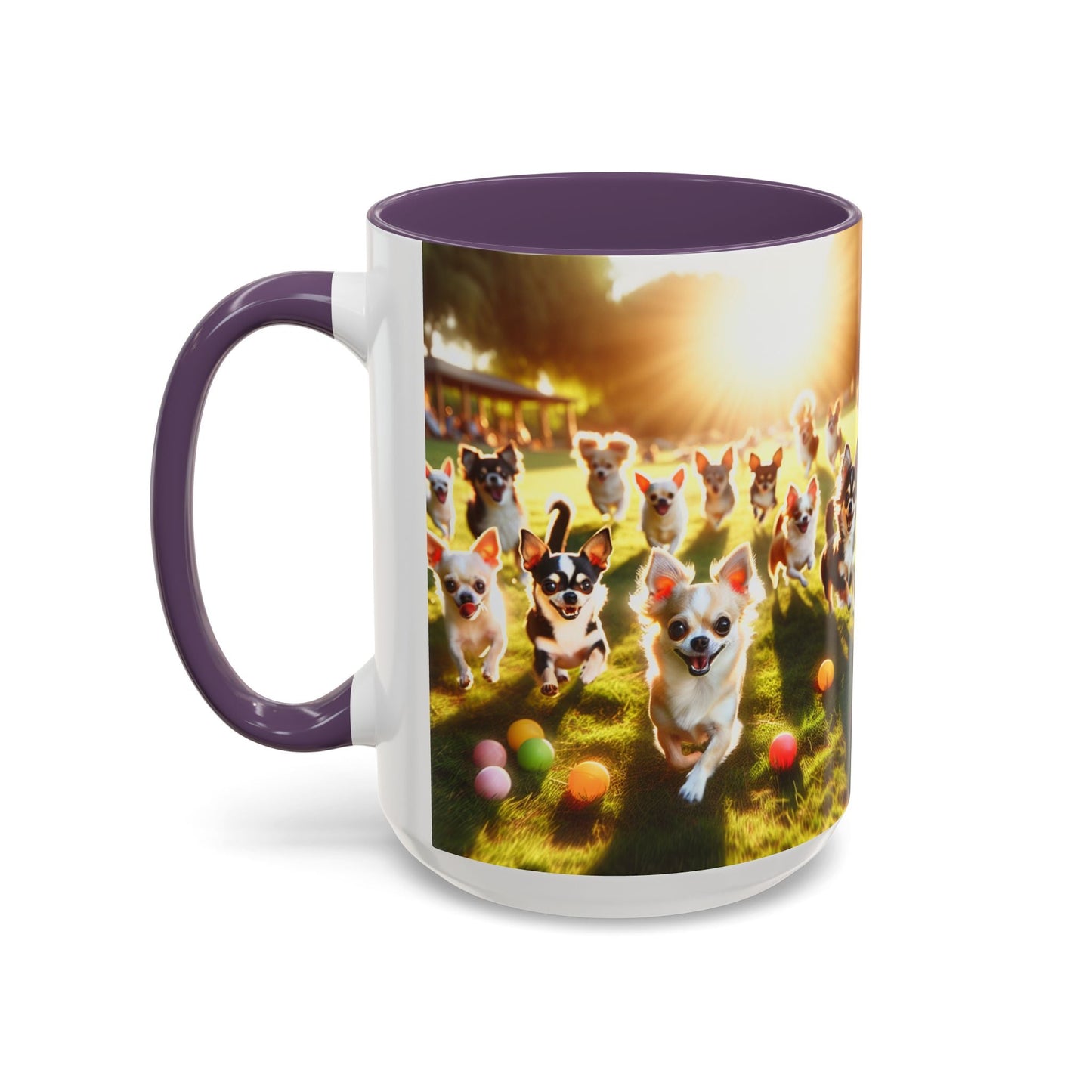 Keramiktasse mit Hunderassen-Motiv – 11 oz & 15 oz
