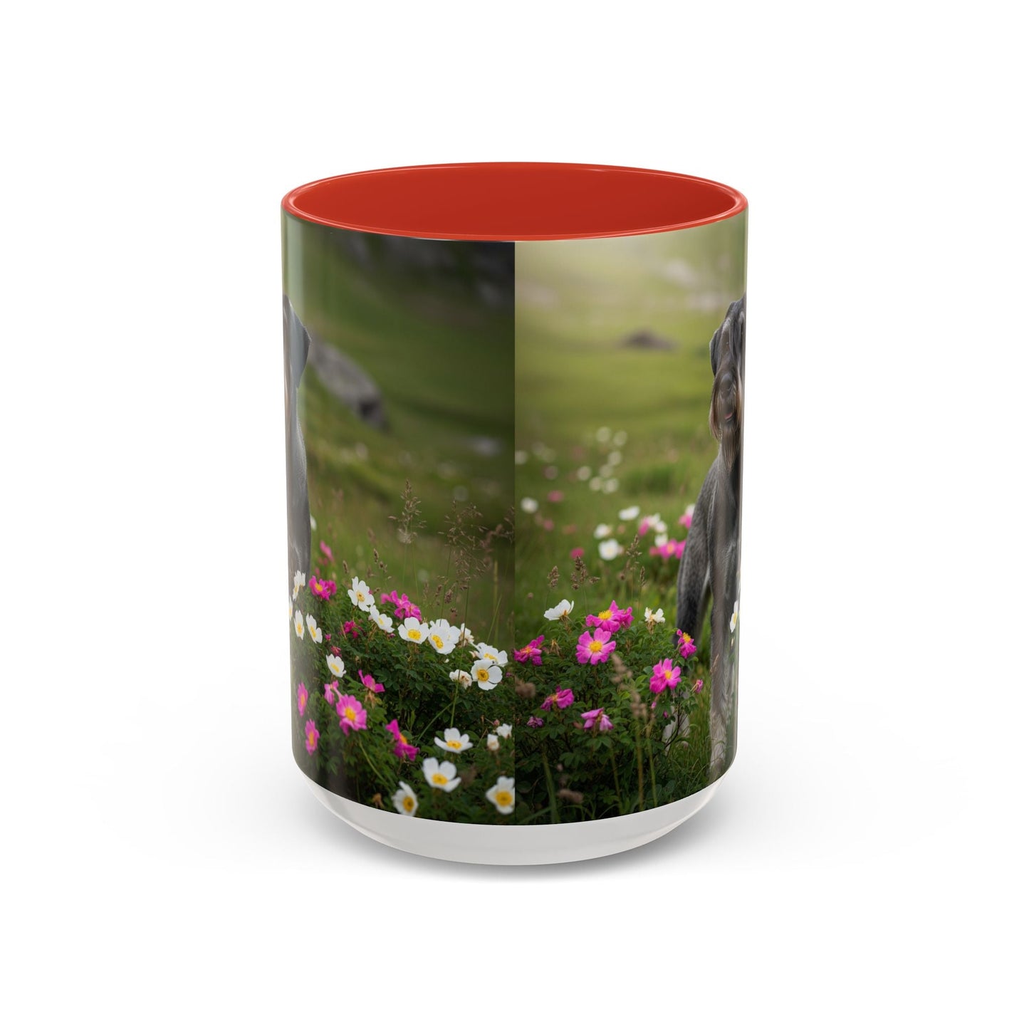 Keramiktasse mit Hunderassen-Motiv – 11 oz & 15 oz