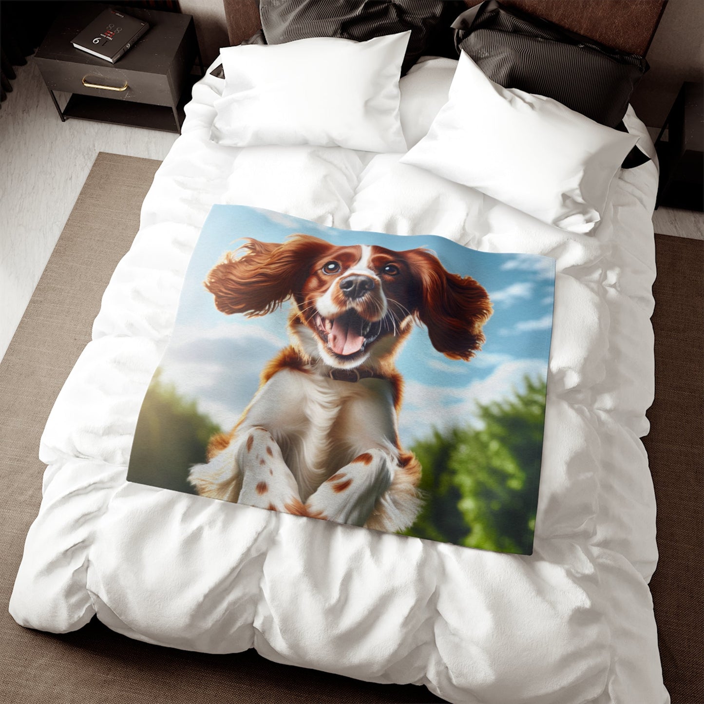 Sweatshirt Blanket – Plush Fleece Throw, 2 Size Options