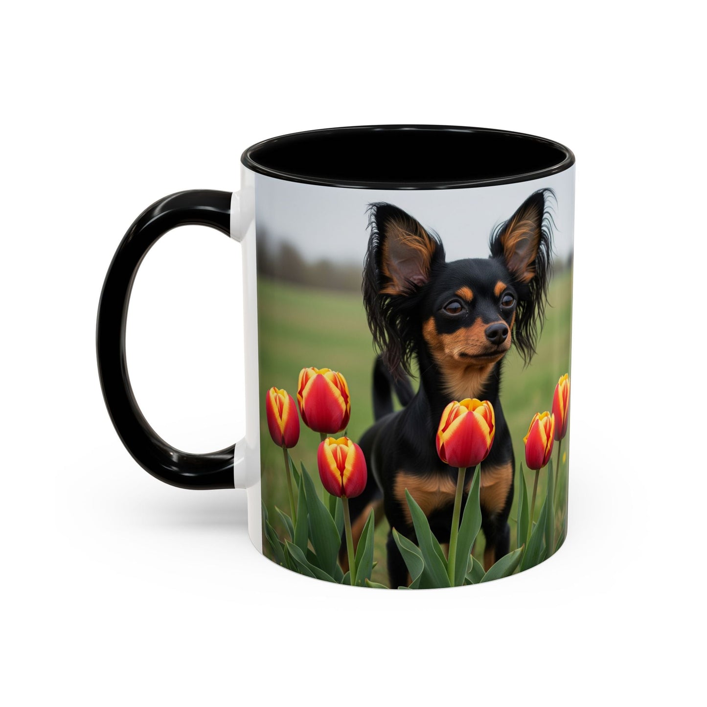 Keramiktasse mit Hunderassen-Motiv – 325 ml & 440 ml