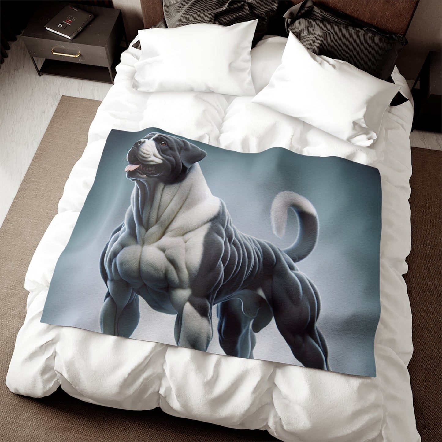 Sweatshirt Blanket – Plush Fleece Throw, 2 Size Options