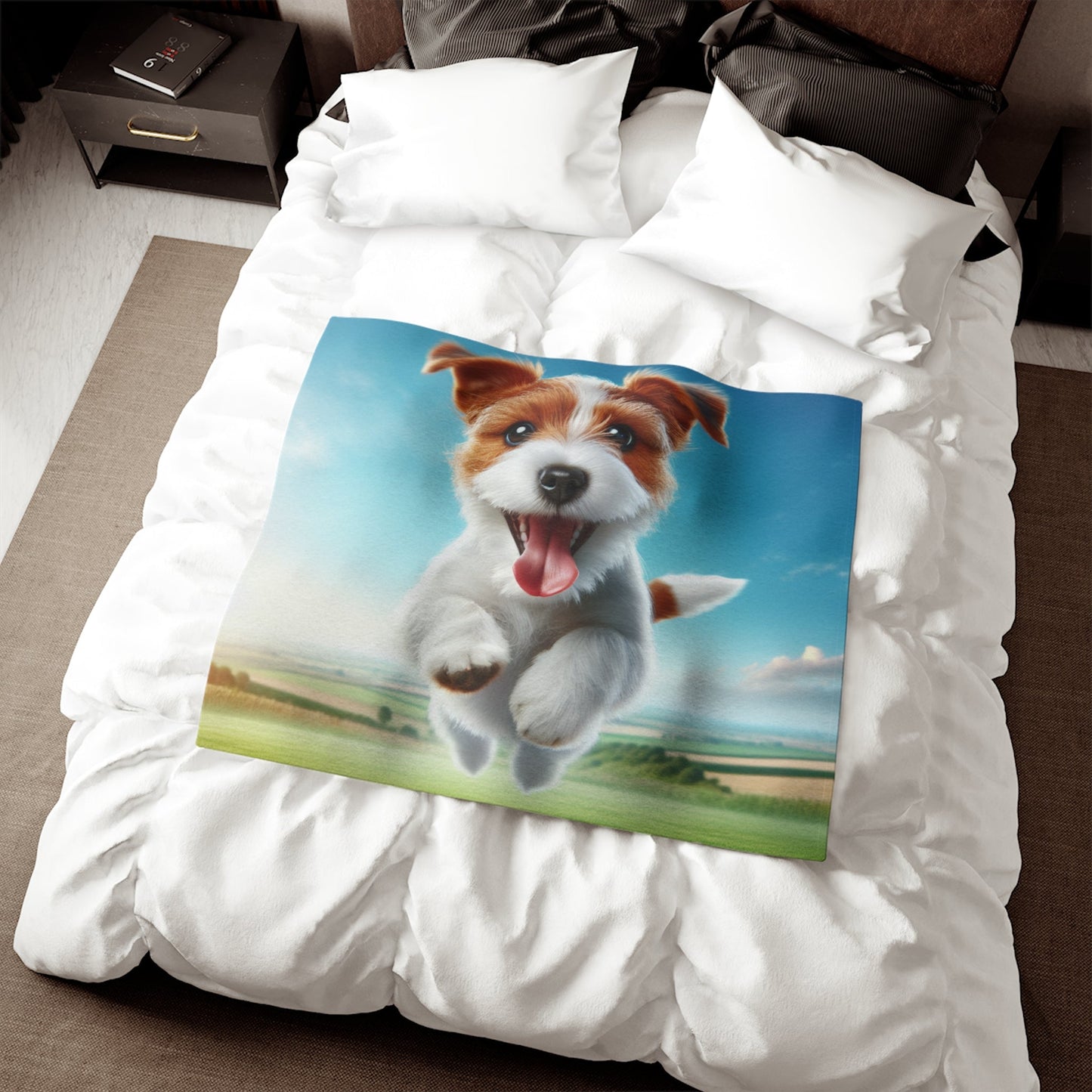 Couverture polaire – Jeté en peluche, 2 options de taille