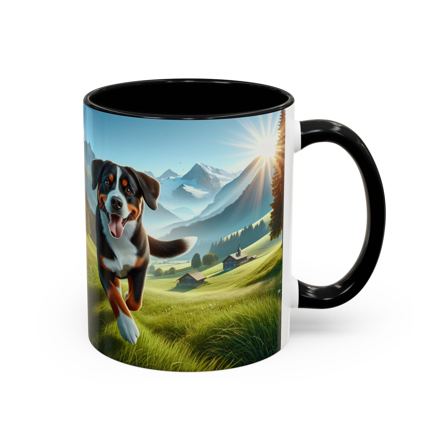 Keramiktasse mit Hunderassen-Motiv – 11 oz & 15 oz