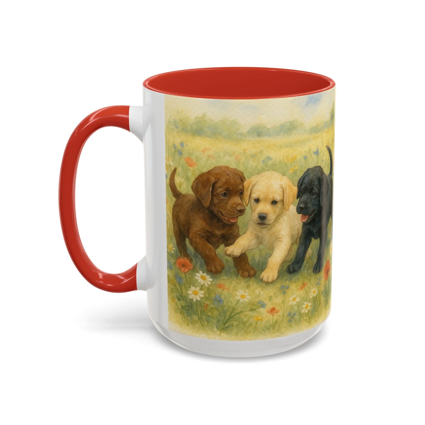 Keramiktasse mit Hunderassen-Motiv – 11 oz & 15 oz
