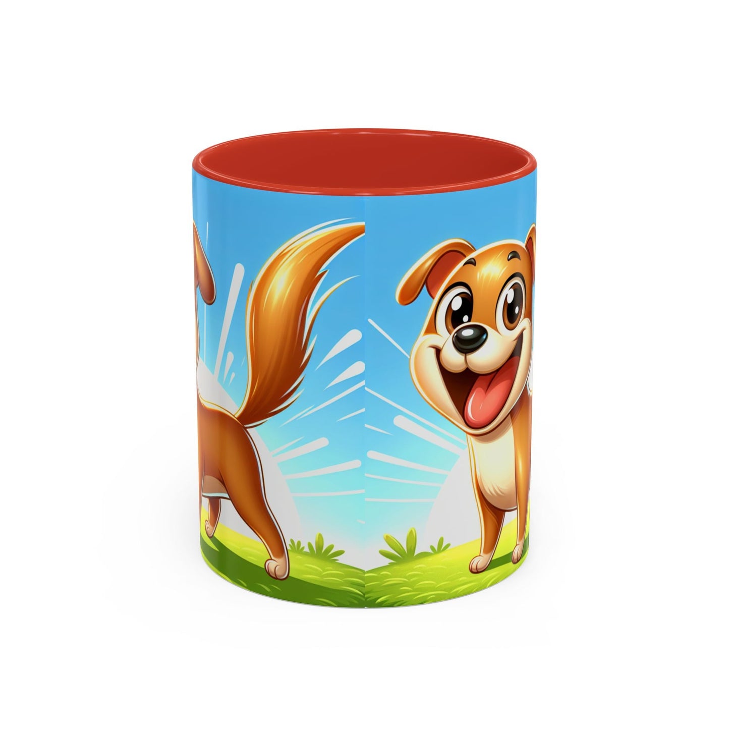 Keramiktasse mit Hunderassen-Motiv – 11 oz & 15 oz