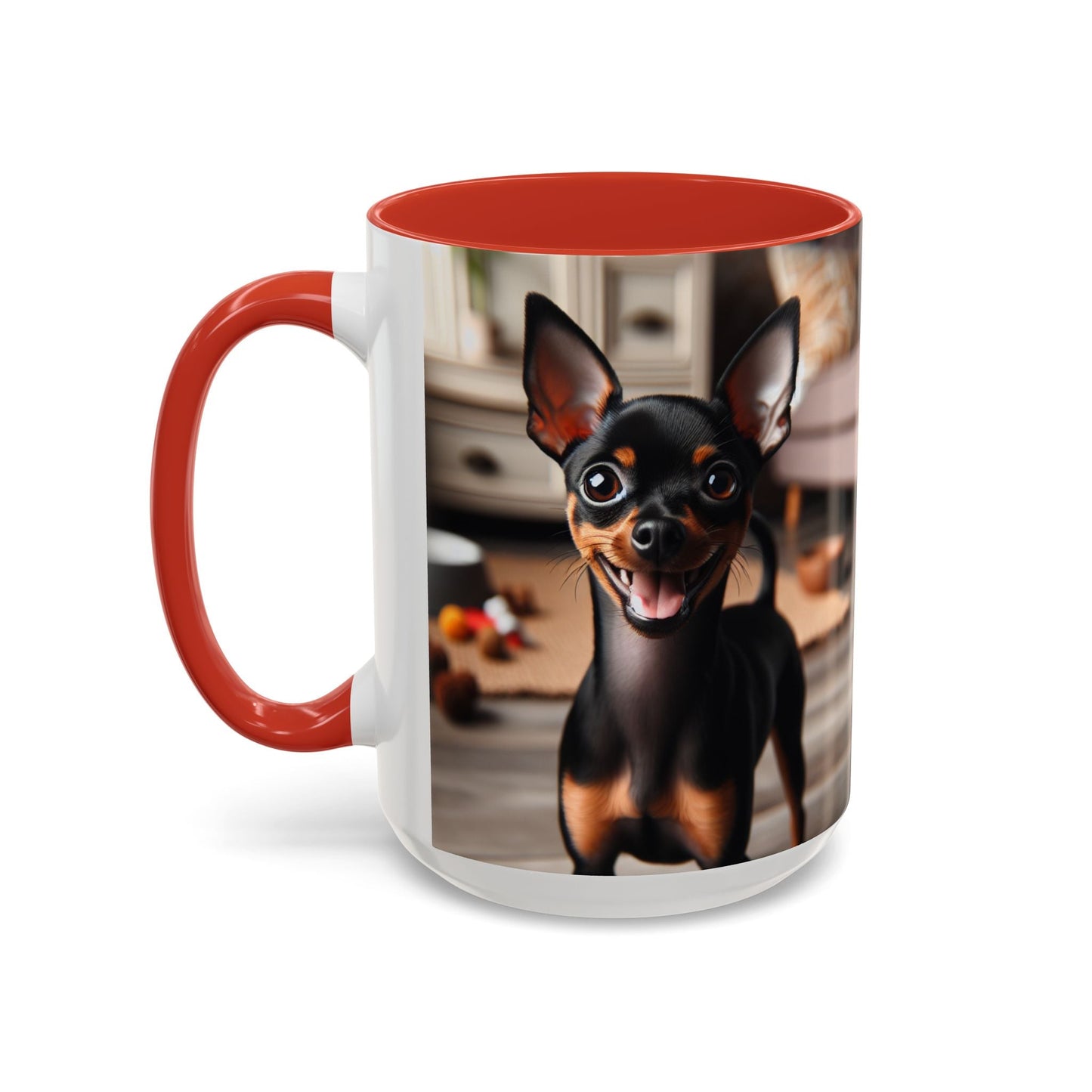 Keramiktasse mit Hunderassen-Motiv – 11 oz & 15 oz