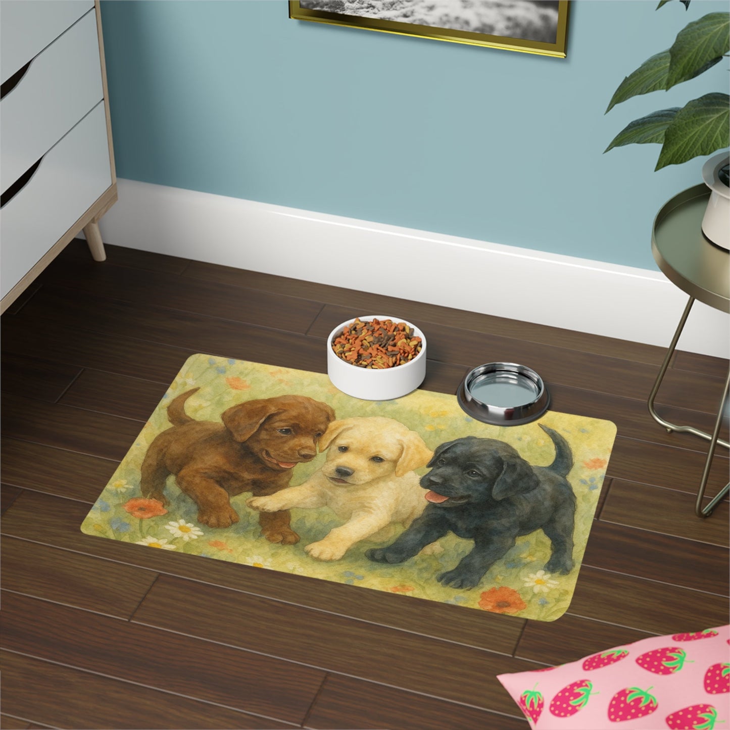 Non-Slip Pet Food Mat – Waterproof Feeding Mat for Dogs