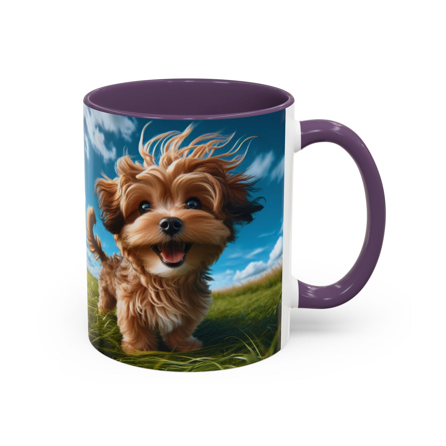 Keramiktasse mit Hunderassen-Motiv – 11 oz & 15 oz