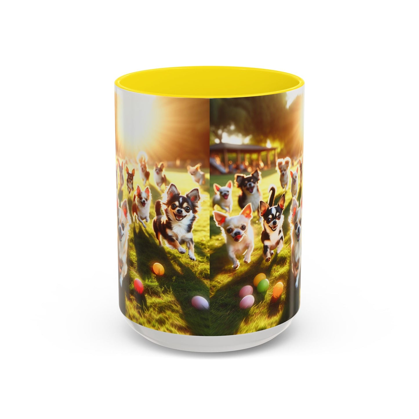 Keramiktasse mit Hunderassen-Motiv – 11 oz & 15 oz
