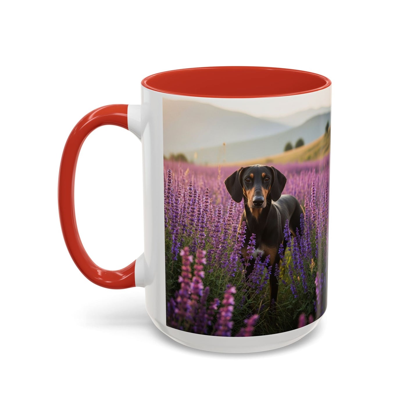Keramiktasse mit Hunderassen-Motiv – 325 ml & 440 ml